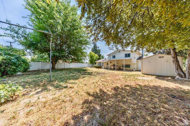 1591 N Marilyn Dr, Syracuse, UT 84075 - view of yard with fence