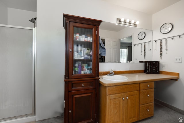 2546 W 1200 N, Roosevelt, UT 84066 - bathroom with vanity and walk in shower