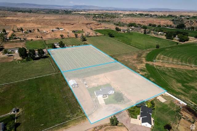 2546 W 1200 N, Roosevelt, UT 84066 - birds eye view of property with a rural view
