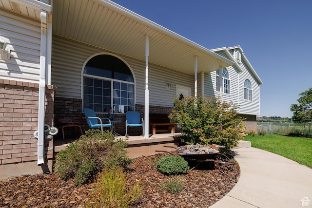 2546 W 1200 N, Roosevelt, UT 84066 - exterior space featuring covered porch