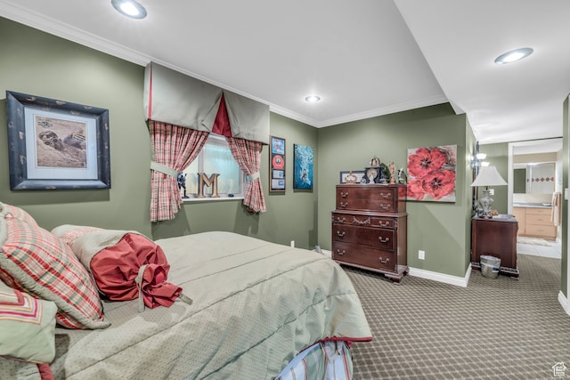 327 N 1430 E, Logan, UT 84321 - carpeted bedroom with ornamental molding