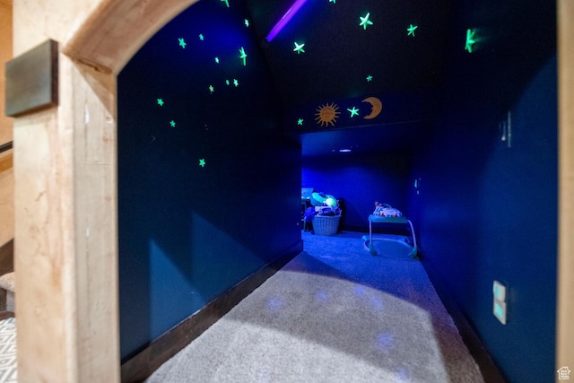 view of home theater