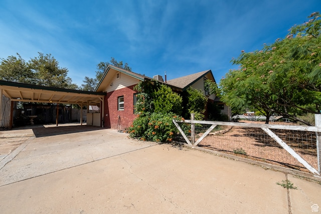 89 W 100 S, Kanab, UT 84741 - view of front of home featuring a carport