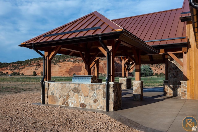 5605 N Johnson Canyon Rd, Kanab, UT 84741 - surrounding community featuring a gazebo and area for grilling