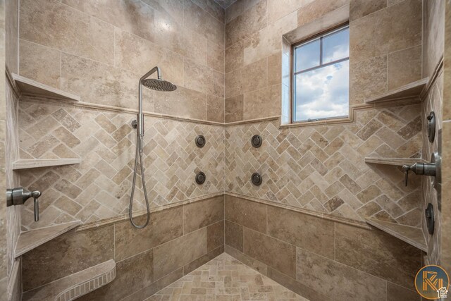 5605 N Johnson Canyon Rd, Kanab, UT 84741 - full bathroom featuring a tile shower