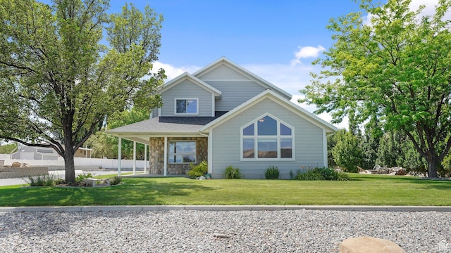 401 N Fairgrounds Rd, Price, UT 84501 - view of front of house featuring a front lawn