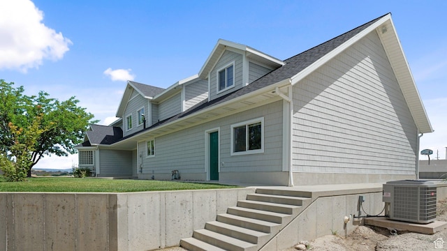 401 N Fairgrounds Rd, Price, UT 84501 - view of home's exterior featuring central AC unit