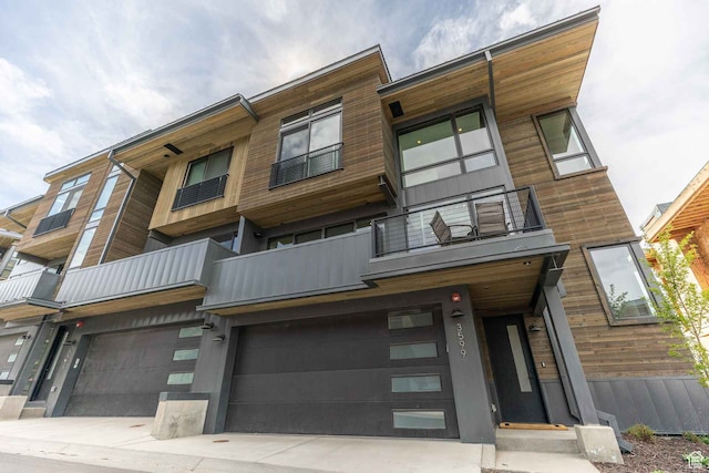3599 Ridgeline Dr Unit 2, Park City, UT 84098 - view of front of home featuring a balcony and a garage