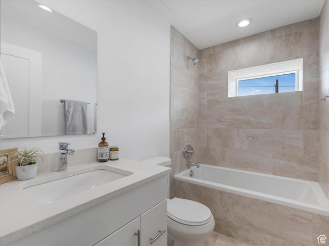 231 S Edison St E Unit 7, Salt Lake City, UT 84111 - full bathroom featuring vanity and tiled shower / bath