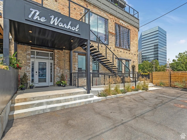 231 S Edison St E Unit 7, Salt Lake City, UT 84111 - entrance to property with brick siding
