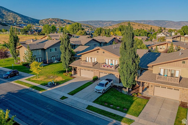 1120 N 520 W Unit 1, Midway, UT 84049 - aerial view with a residential view and a mountain view