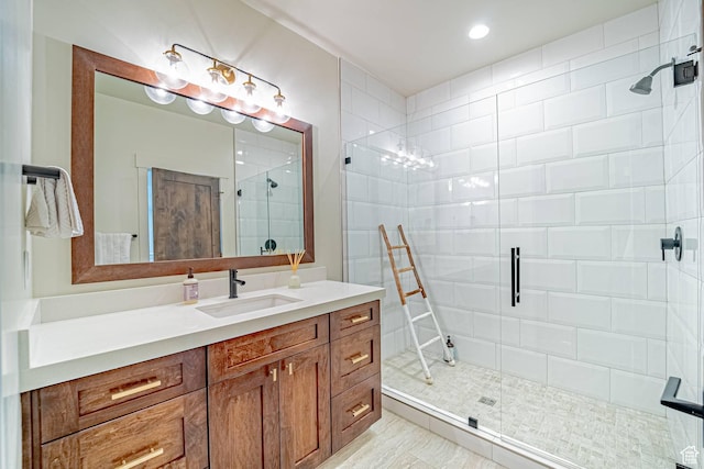 1120 N 520 W Unit 1, Midway, UT 84049 - full bath featuring a shower stall and vanity