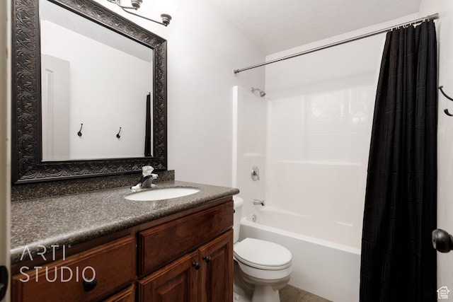 267 N 250 W, La Verkin, UT 84745 - full bathroom featuring toilet, vanity, and shower / bath combo