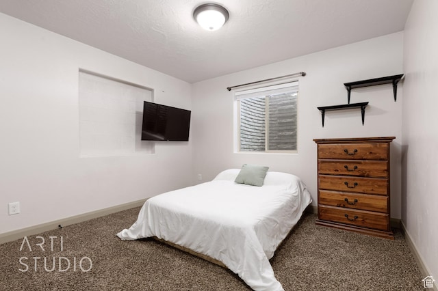267 N 250 W, La Verkin, UT 84745 - bedroom featuring baseboards, carpet floors, and a textured ceiling
