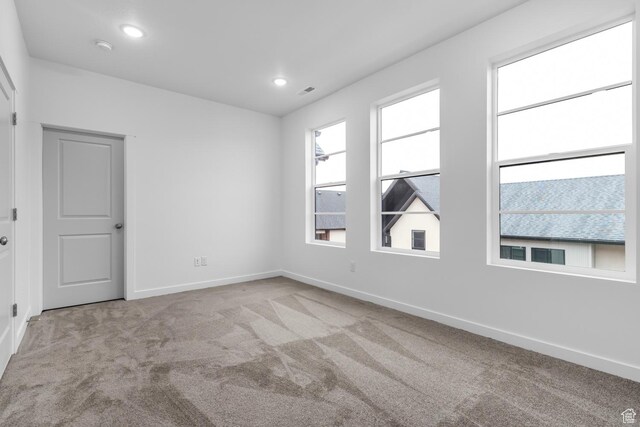 1791 N 180 E, Heber City, UT 84032 - carpeted spare room with baseboards and recessed lighting