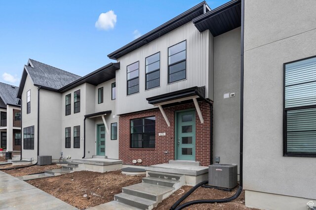 1791 N 180 E, Heber City, UT 84032 - view of property featuring cooling unit and brick siding