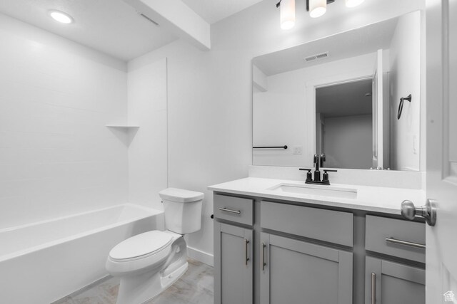 1791 N 180 E, Heber City, UT 84032 - full bathroom featuring toilet, vanity, baseboards, and tub / shower combination