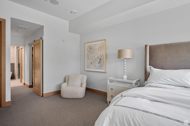 1271 Lowell Ave Unit B-103, Park City, UT 84060 - bedroom featuring baseboards, a textured ceiling, visible vents, and carpet