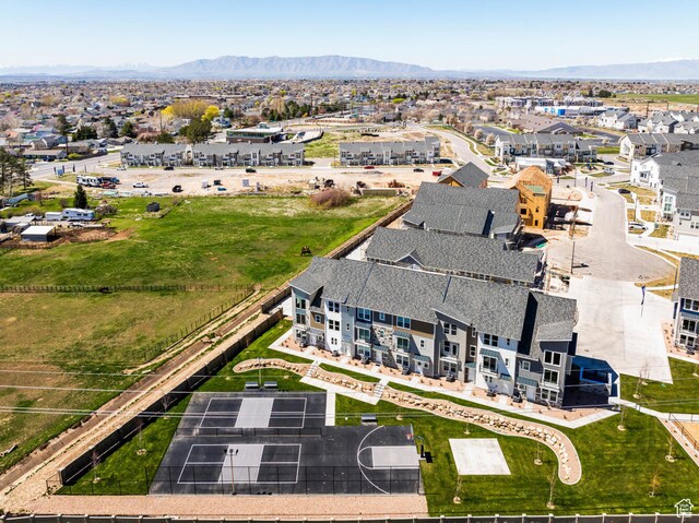 1072 S 2760 E, Spanish Fork, UT 84660 - birds eye view of property featuring a mountain view