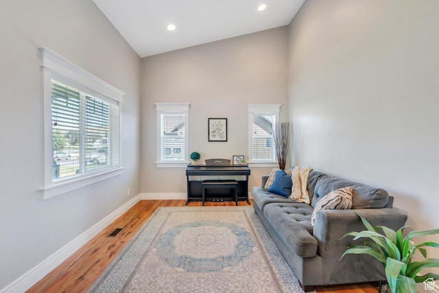 7078 N Sierra Way E, Eagle Mountain, UT 84005 - living room featuring light hardwood / wood-style floors