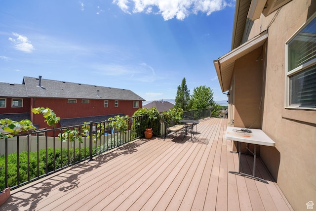 1566 E 300 S, Pleasant Grove, UT 84062 - view of wooden terrace