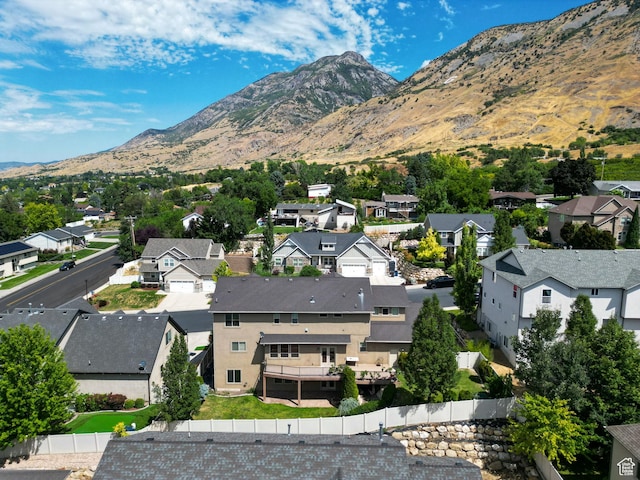 1566 E 300 S, Pleasant Grove, UT 84062 - aerial view with a mountain view and a residential view