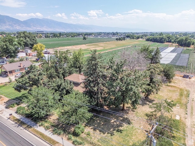 933 W Gentile St, Layton, UT 84041 - bird's eye view with a rural view and a mountain view