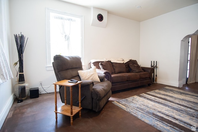 view of living room