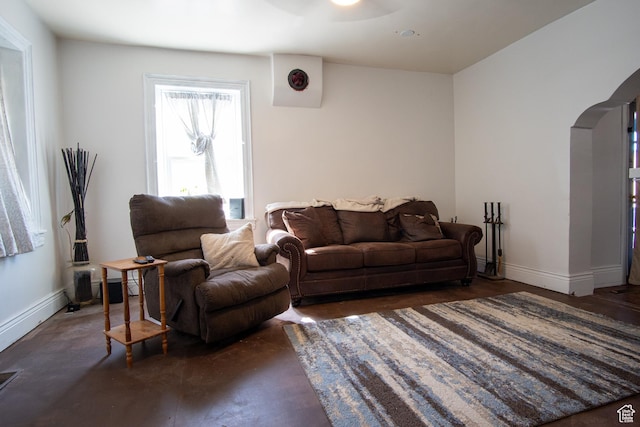 view of living room