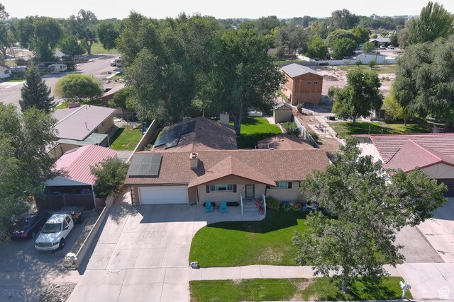 325 N 100 W, Delta, UT 84624 - drone / aerial view with a residential view