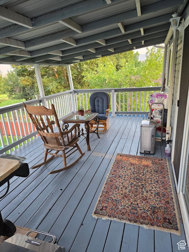 136 S 200 W, Wellsville, UT 84339 - view of deck