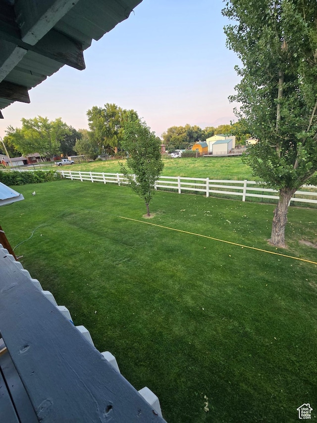 136 S 200 W, Wellsville, UT 84339 - view of yard featuring a view of rural / pastoral area
