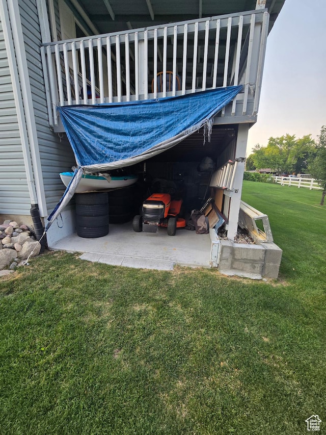 136 S 200 W, Wellsville, UT 84339 - view of patio / terrace