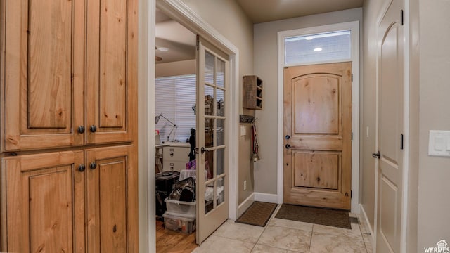 1336 Antibe Ln, Midway, UT 84049 - foyer entrance with light tile patterned flooring