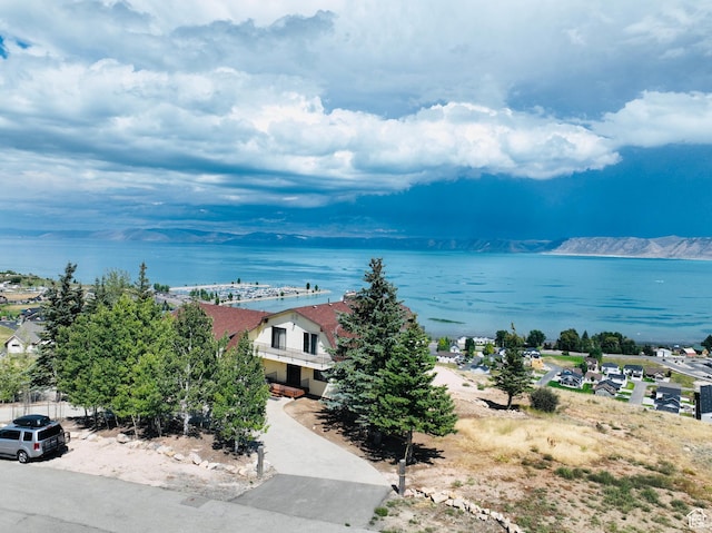 588 W Raspberry Patch Rd, Garden City, UT 84028 - water view with a mountain view
