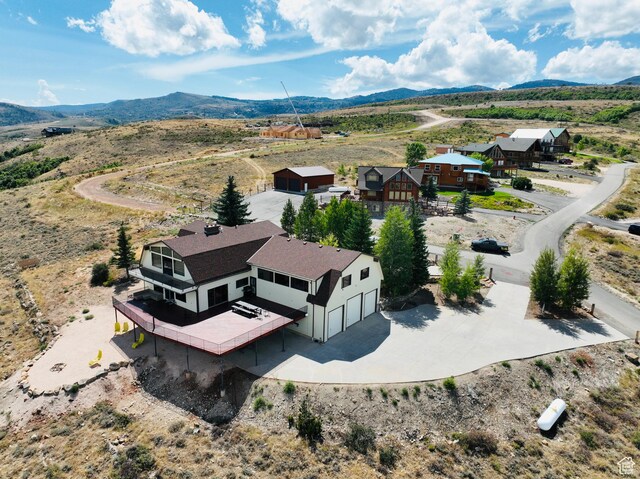 588 W Raspberry Patch Rd, Garden City, UT 84028 - aerial view featuring a mountain view