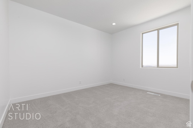 445 N 250 E, La Verkin, UT 84745 - carpeted spare room with baseboards and recessed lighting
