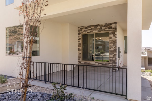 view of property entrance