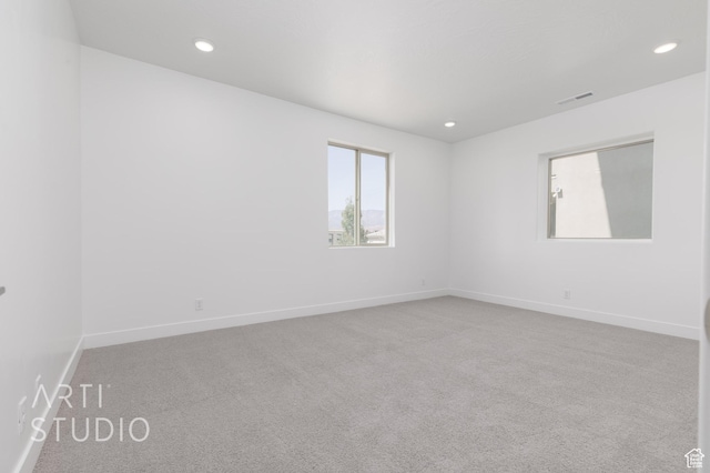 445 N 250 E, La Verkin, UT 84745 - empty room featuring carpet flooring, recessed lighting, and baseboards