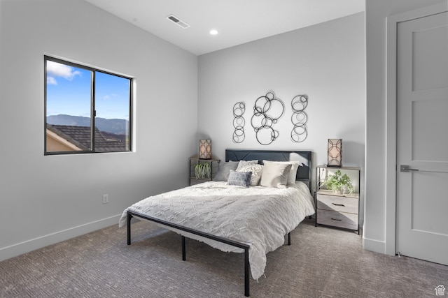 2596 S Gritton St, Hurricane, UT 84737 - carpeted bedroom with recessed lighting, baseboards, and visible vents