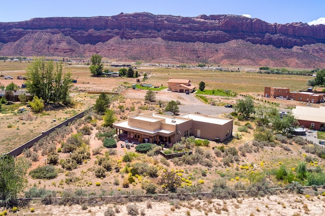 431 E Coronado Ln, Moab, UT 84532 - birds eye view of property featuring a rural view and a mountain view