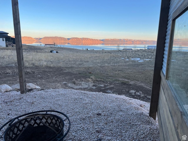 109 Gentle Ben Rd, Fish Haven, ID 83287 - view of yard with a water and mountain view