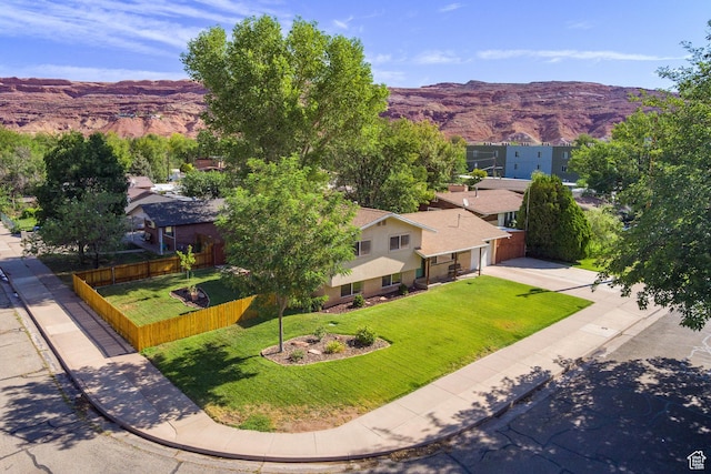 414 W Park Dr W Unit 14, Moab, UT 84532 - bird's eye view with a mountain view