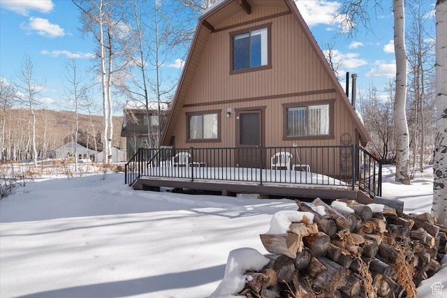11523 E Cliffrose Dr E Unit 1692, Heber City, UT 84032 - view of front of house with a deck