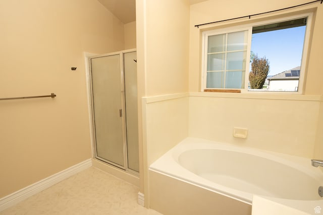 310 S 100 W, Centerfield, UT 84622 - bathroom with tile patterned flooring and independent shower and bath