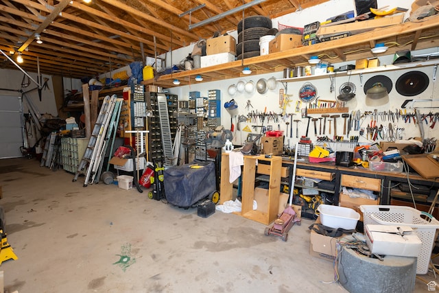 310 S 100 W, Centerfield, UT 84622 - interior space featuring a workshop area