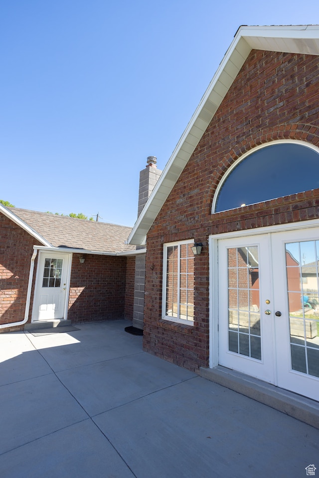 310 S 100 W, Centerfield, UT 84622 - view of patio featuring french doors