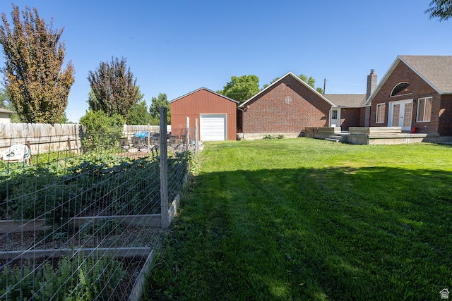 310 S 100 W, Centerfield, UT 84622 - view of yard with a garage and an outbuilding
