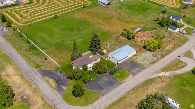186 S 100 E St E, Laketown, UT 84038 - bird's eye view with a rural view