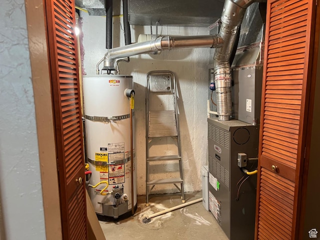 3383 W 6880 S, West Jordan, UT 84084 - utility room featuring secured water heater